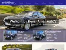 Tablet Screenshot of bensi-amarautos.nl